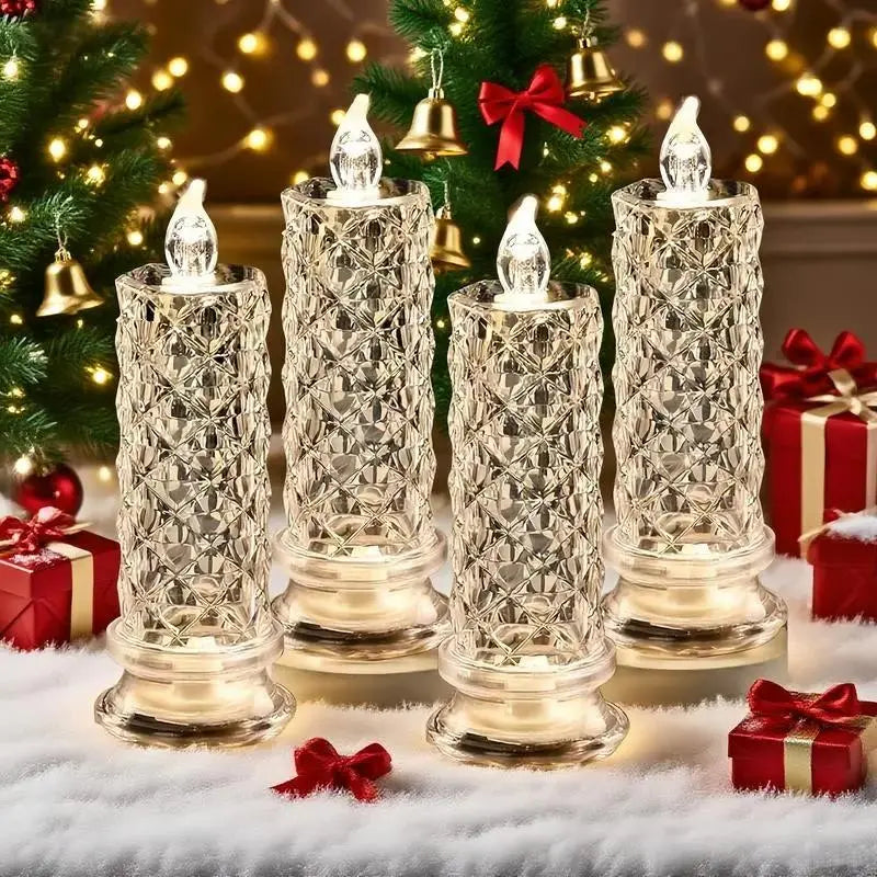 Bougies LED à lumière blanc chaud – sûres et décoratives