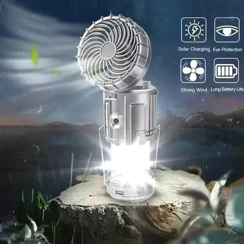 LedBlow™ – Lampe LED de camping avec ventilateur et fonction powerbank [50 % de réduction]