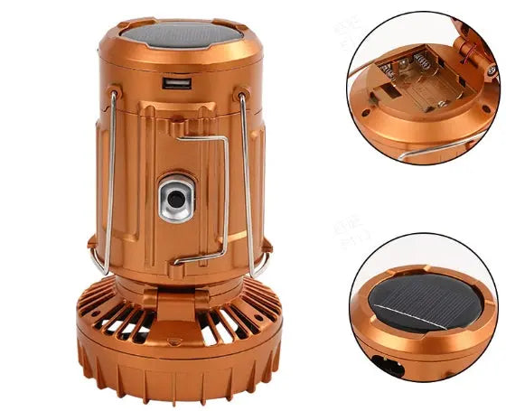 LedBlow™ – Lampe LED de camping avec ventilateur et fonction powerbank [50 % de réduction]