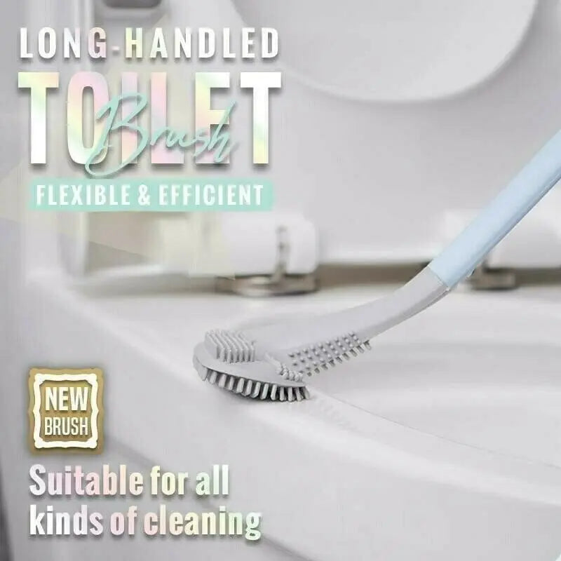 Brosse WC à tête triangulaire pour les coins et les zones difficiles d'accès