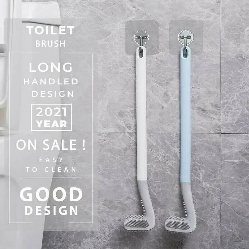 Brosse WC à tête triangulaire pour les coins et les zones difficiles d'accès