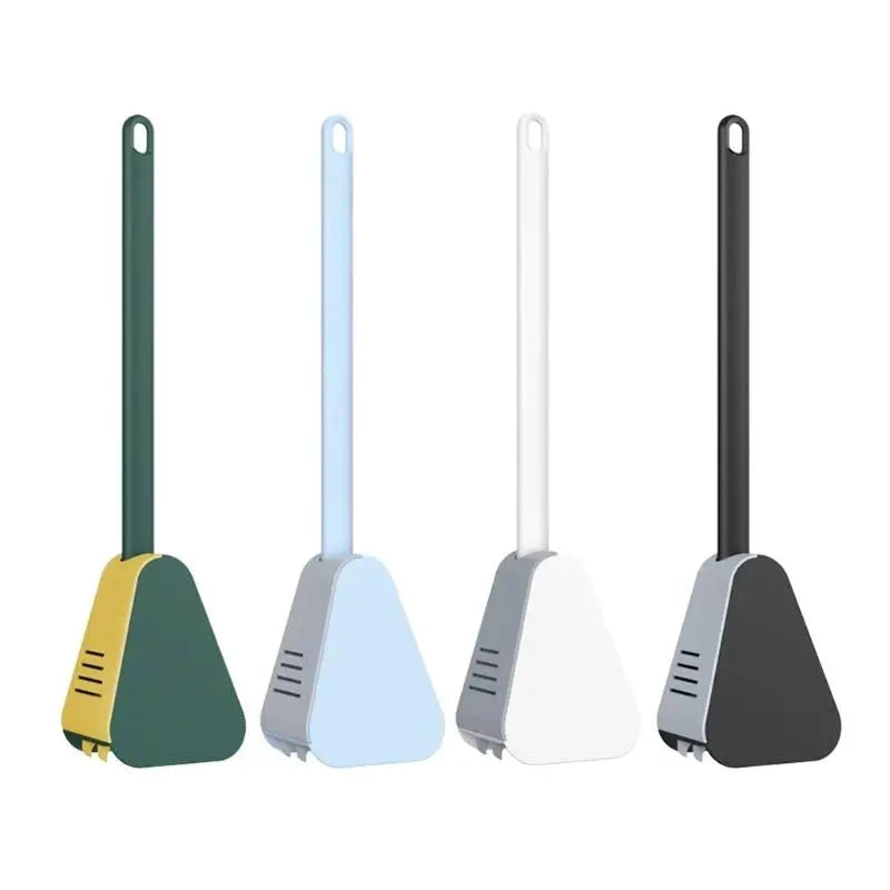 Brosse WC à tête triangulaire pour les coins et les zones difficiles d'accès