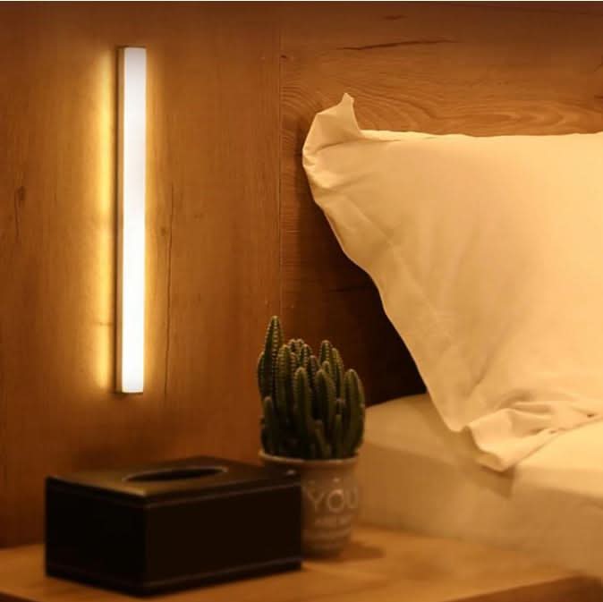 Barre lumineuse LED sans fil avec détecteur de mouvement pour intérieurs
