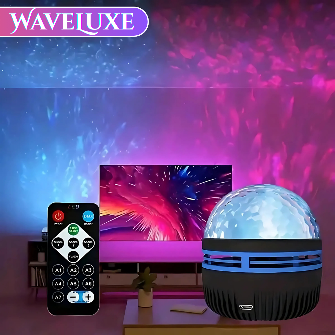 Projecteur Lumière Aquatique & Aurore Boréale pour Ambiance Relaxante