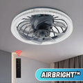 Ventilateur de Plafond avec Éclairage LED Intégré et Télécommande