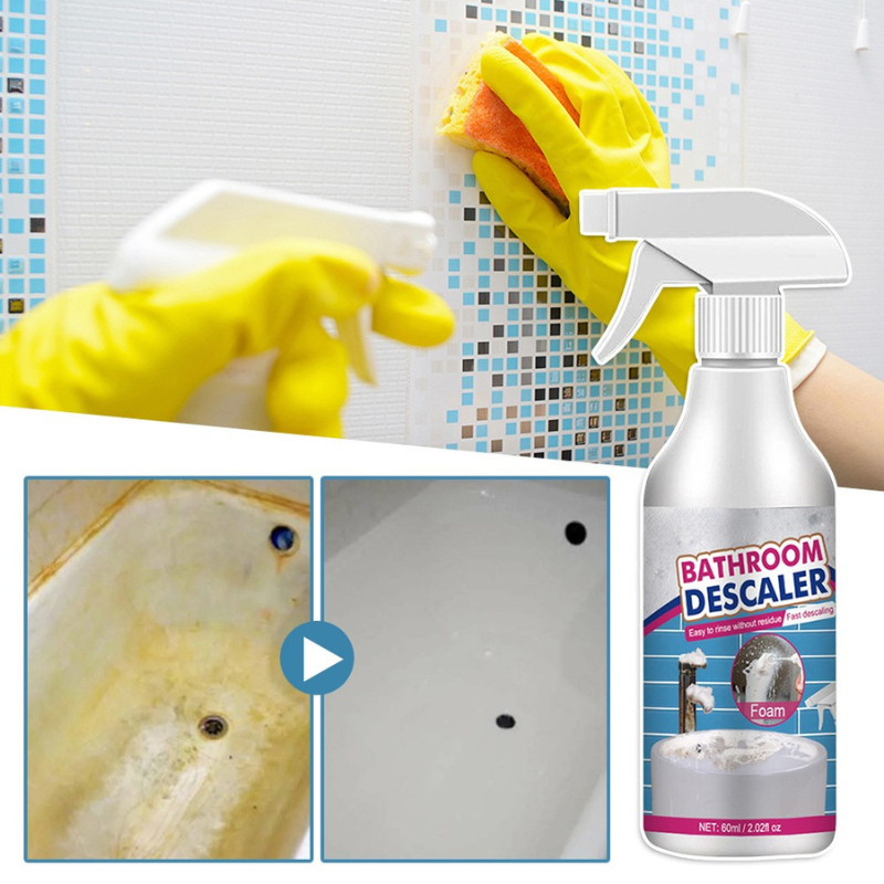Nettoyant Puissant Salle de Bain et Cuisine – Action Rapide Sans Frotter