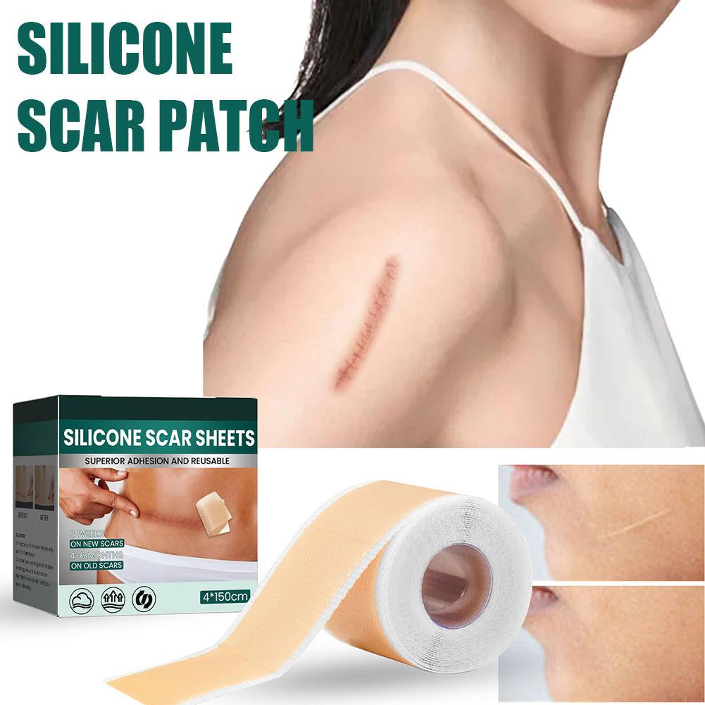 Dermiva™ – Bandes en silicone pour cicatrices efficaces [1 + 1 Gratuit]