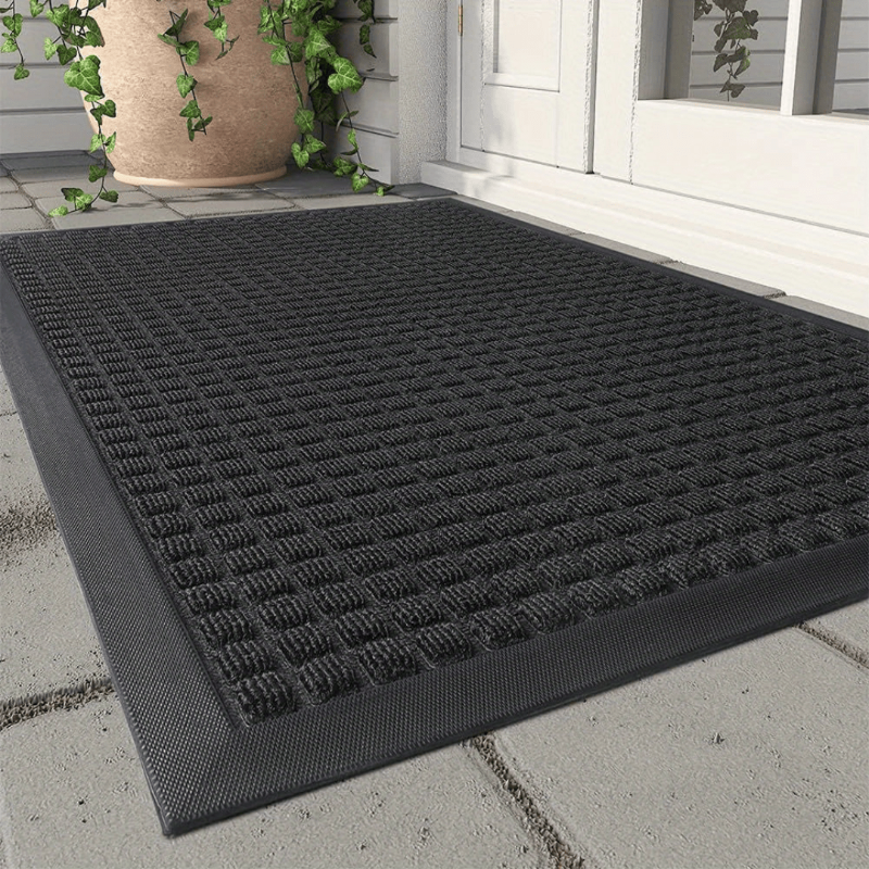 Tapis anti-poussière pour intérieur et extérieur – antidérapant et résistant aux intempéries