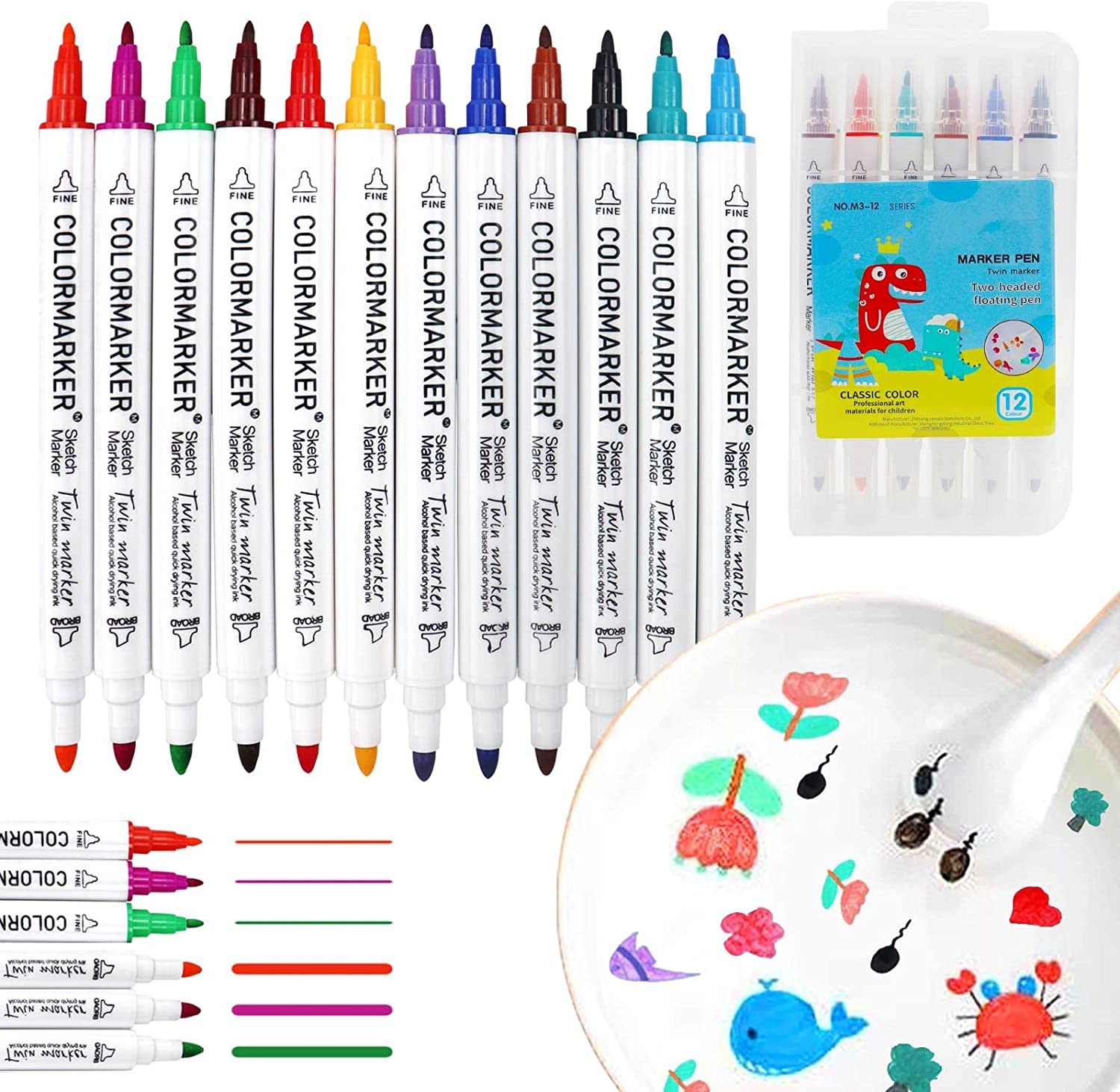 SplashArt™ – (Lot de 12) Des Designs qui Prennent Vie sur l’Eau [50 % de Réduction]