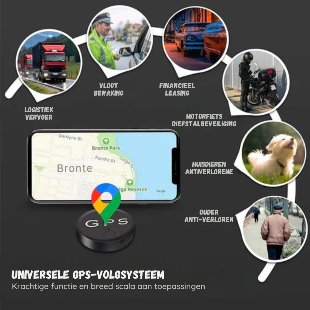 Traceur GPS Magnétique Compact – Suivi en Temps Réel pour Véhicules et Objets