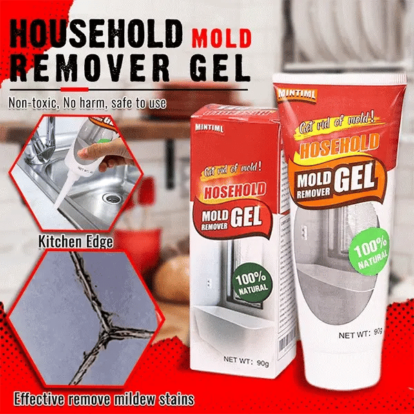 Gel Anti-Moisissure Puissant pour Salle de Bain, Cuisine et Joints