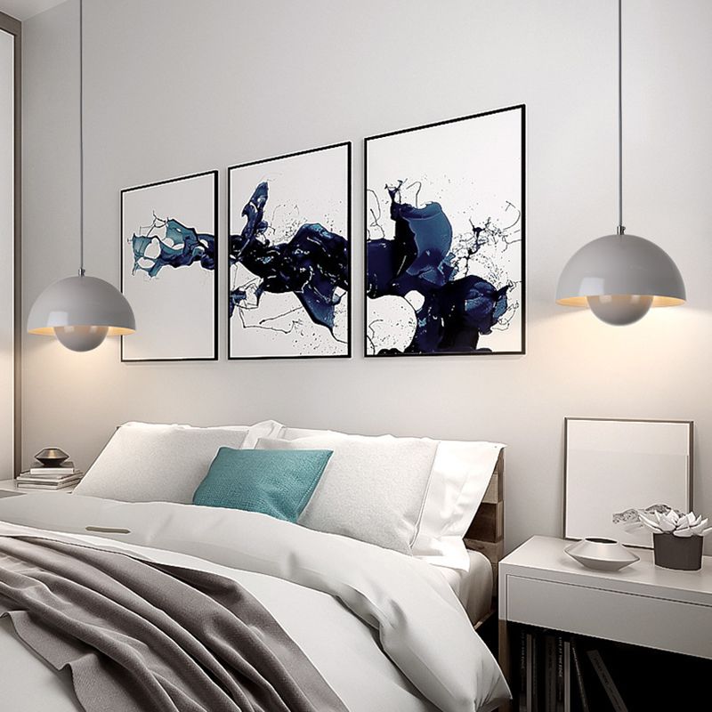Suspension avec jardinière – Luminaire LED suspendu de style scandinave