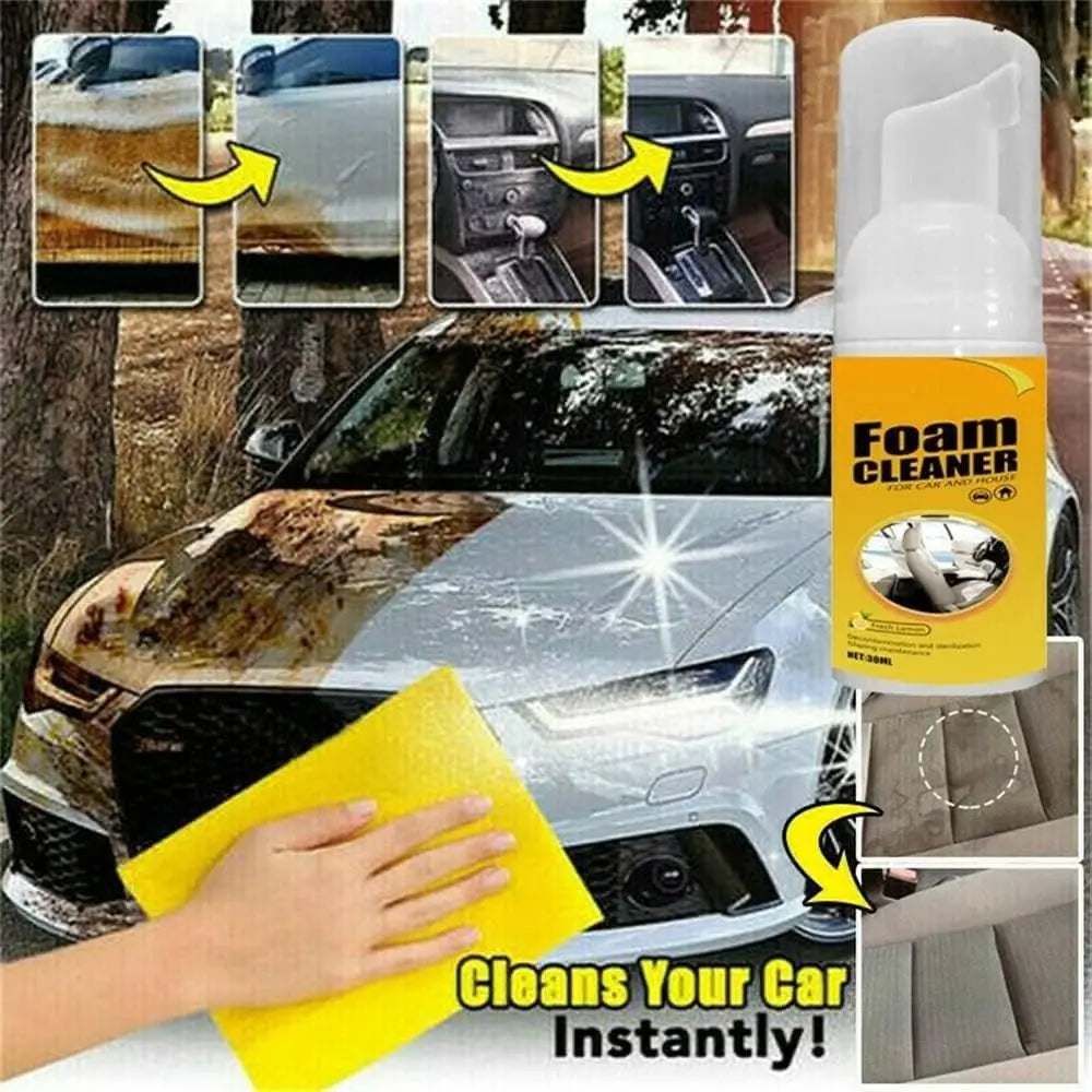 FoamClean™ – Nettoyage en profondeur de la maison, de la voiture et du cuir sans produits chimiques agressifs [1 + 1 Gratuit]