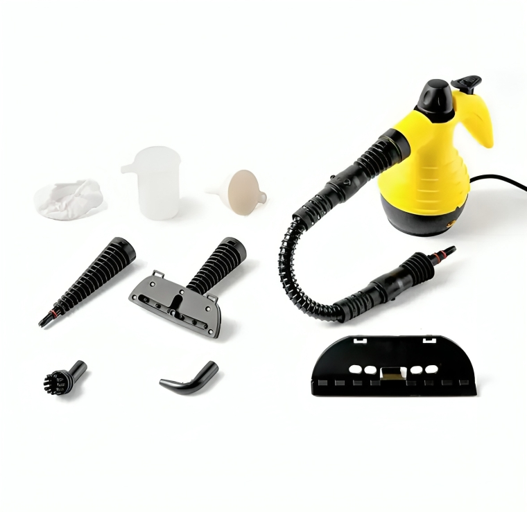 Nettoyeur Vapeur Portable 1000W avec 8 Accessoires Multifonction