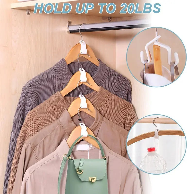 MultiHook™ – Planifiez vos tenues rapidement et organisez-les intelligemment tout en gagnant de la place [25 + 25 Gratuit]