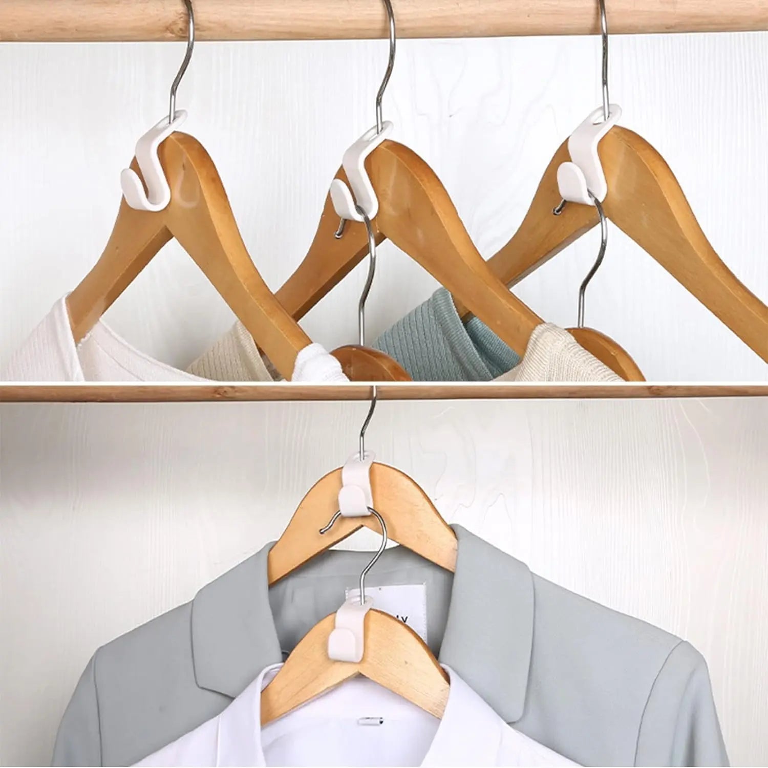 MultiHook™ – Planifiez vos tenues rapidement et organisez-les intelligemment tout en gagnant de la place [25 + 25 Gratuit]