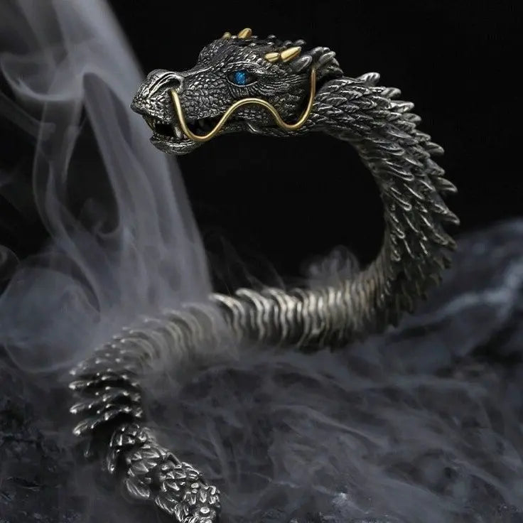 Dragon™ – Bracelet mythologique pour la force, le courage et une allure élégante [50 % de réduction]