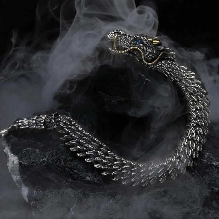 Dragon™ – Bracelet mythologique pour la force, le courage et une allure élégante [50 % de réduction]