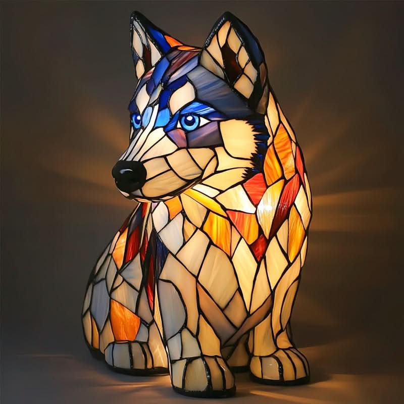 Veilleuse chien USB – lampe décorative animale à lumière LED chaude