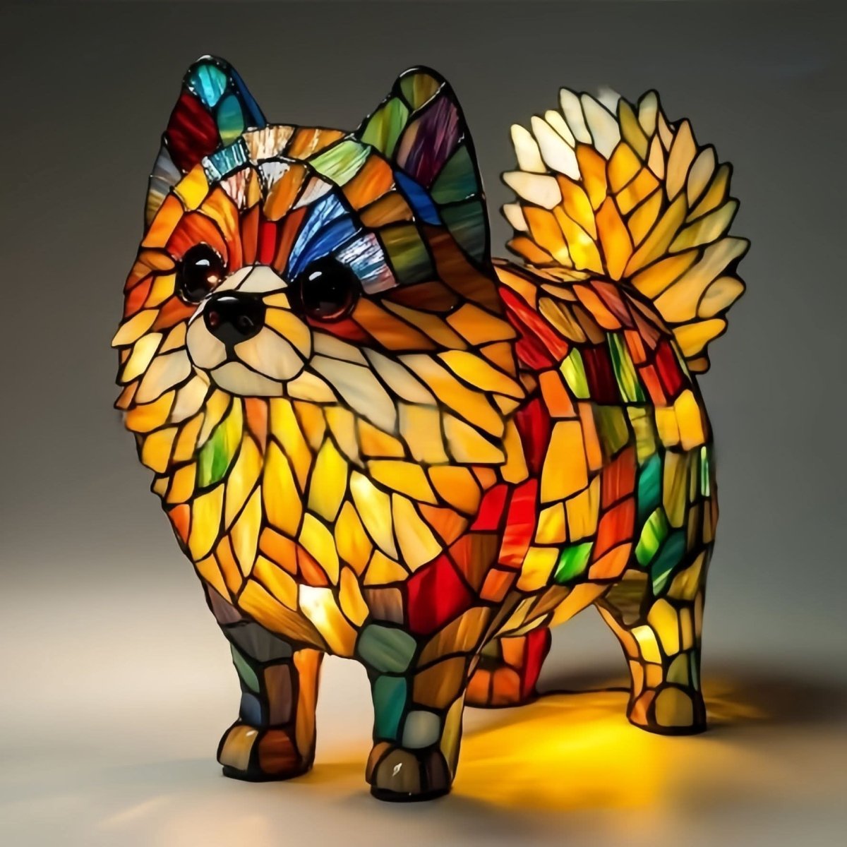 Veilleuse chien USB – lampe décorative animale à lumière LED chaude