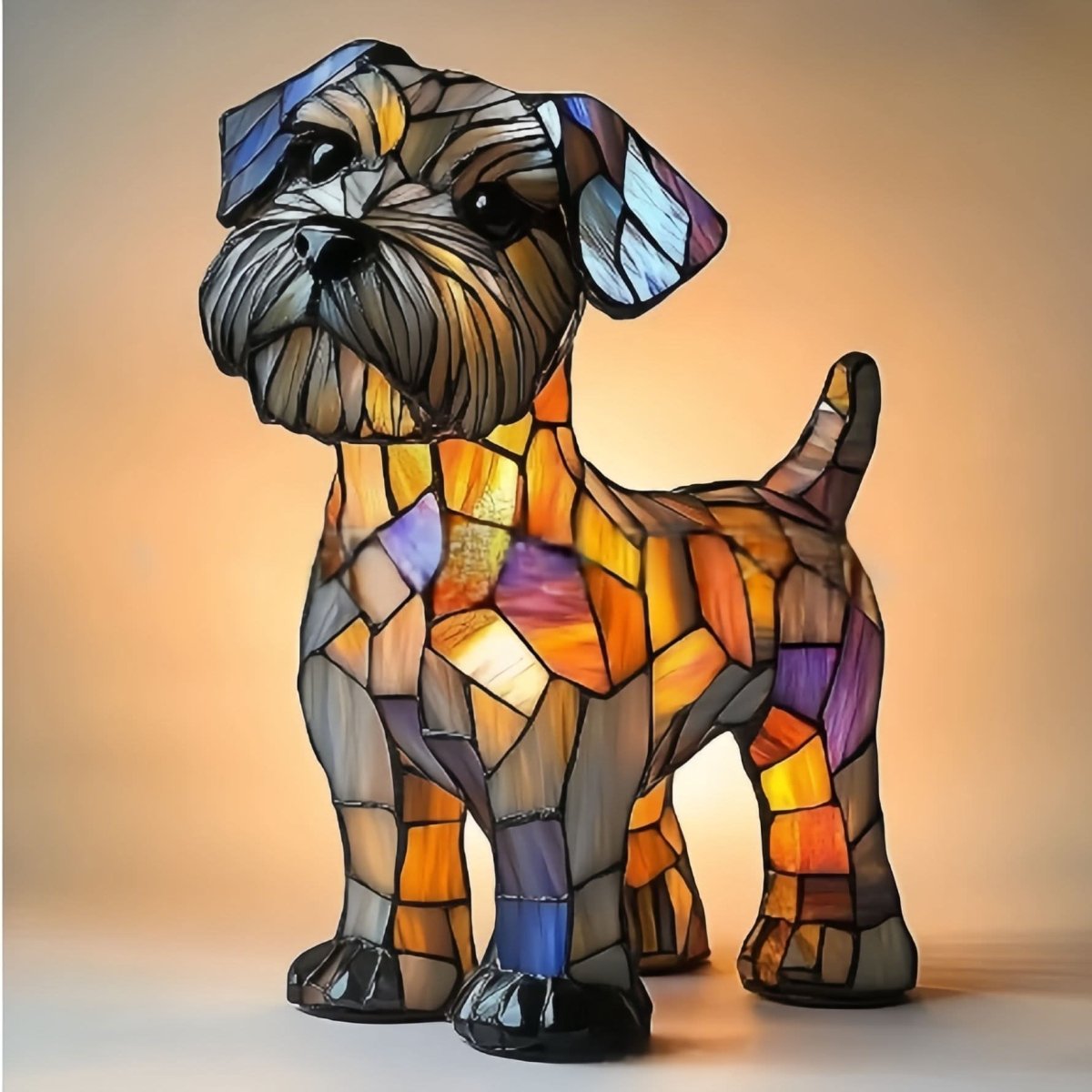 Veilleuse chien USB – lampe décorative animale à lumière LED chaude
