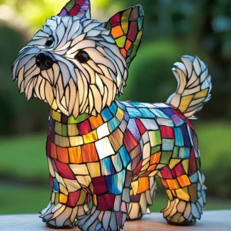 Veilleuse chien USB – lampe décorative animale à lumière LED chaude