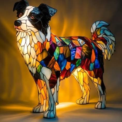Veilleuse chien USB – lampe décorative animale à lumière LED chaude