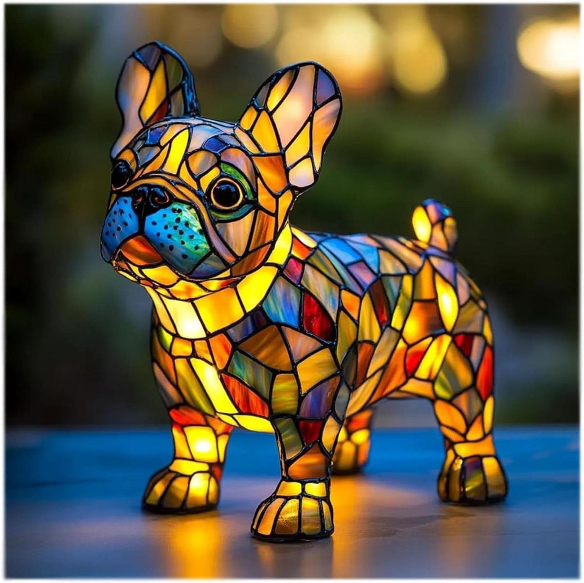 Veilleuse chien USB – lampe décorative animale à lumière LED chaude