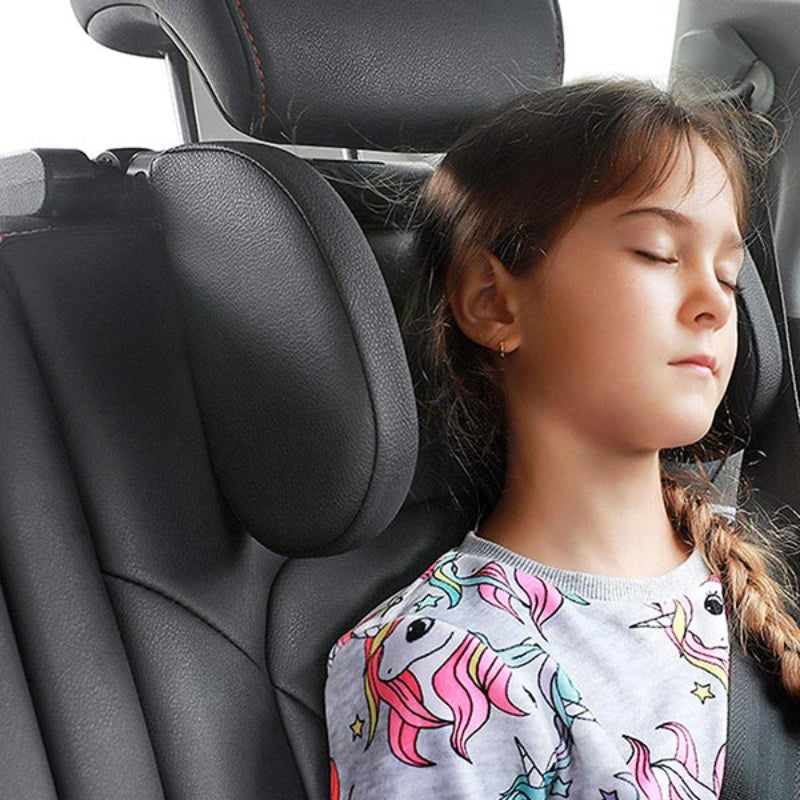 Appui-tête de voiture réglable avec soutien latéral pour dormir en voyage