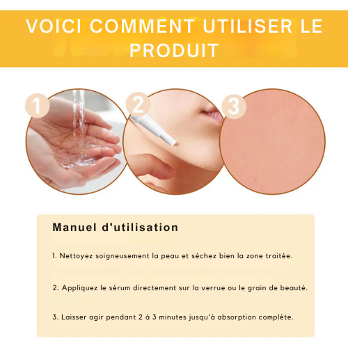 Sérum Soin Ciblé Excroissances Cutanées et Taches Pigmentaires