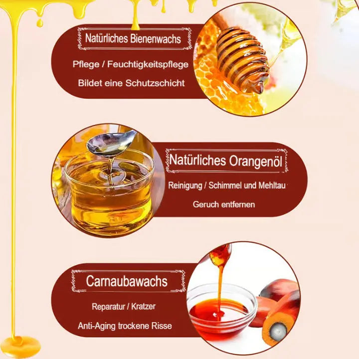 Cire d'abeille pour bois – Soin naturel et protection des surfaces en bois