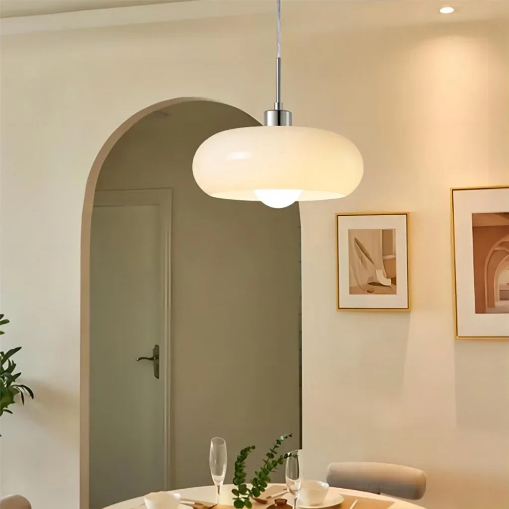 Suspension en verre style Nordic Bauhaus pour chaque pièce