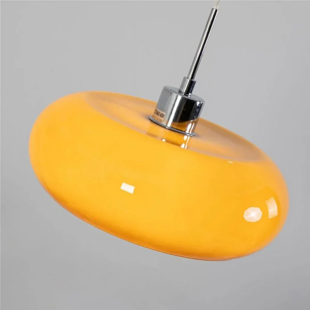 Suspension en verre style Bauhaus pour intérieurs modernes