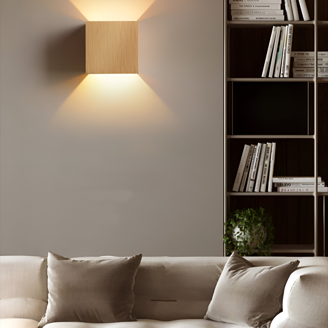 Applique murale avec USB et prise secteur – blanc chaud et blanc froid