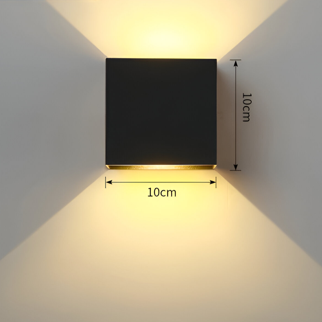 Applique murale avec USB et prise secteur – blanc chaud et blanc froid