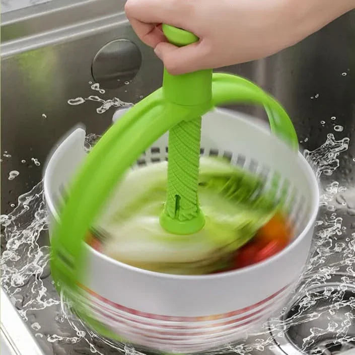 Essoreuse à Fruits et Légumes avec Panier Rotatif Perforé