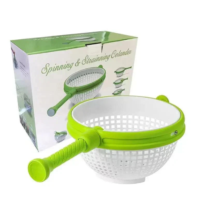 Essoreuse à Fruits et Légumes avec Panier Rotatif Perforé