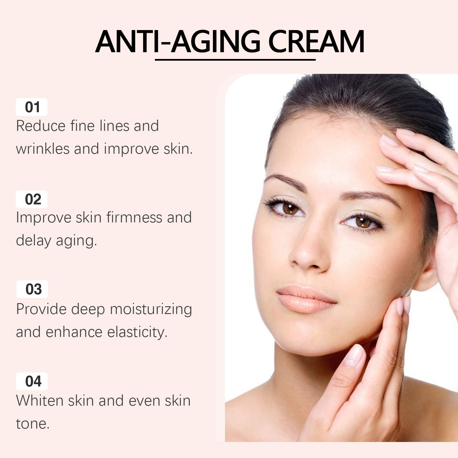 Crème Lissante Anti-Rides – Base Maquillage Longue Durée 8h