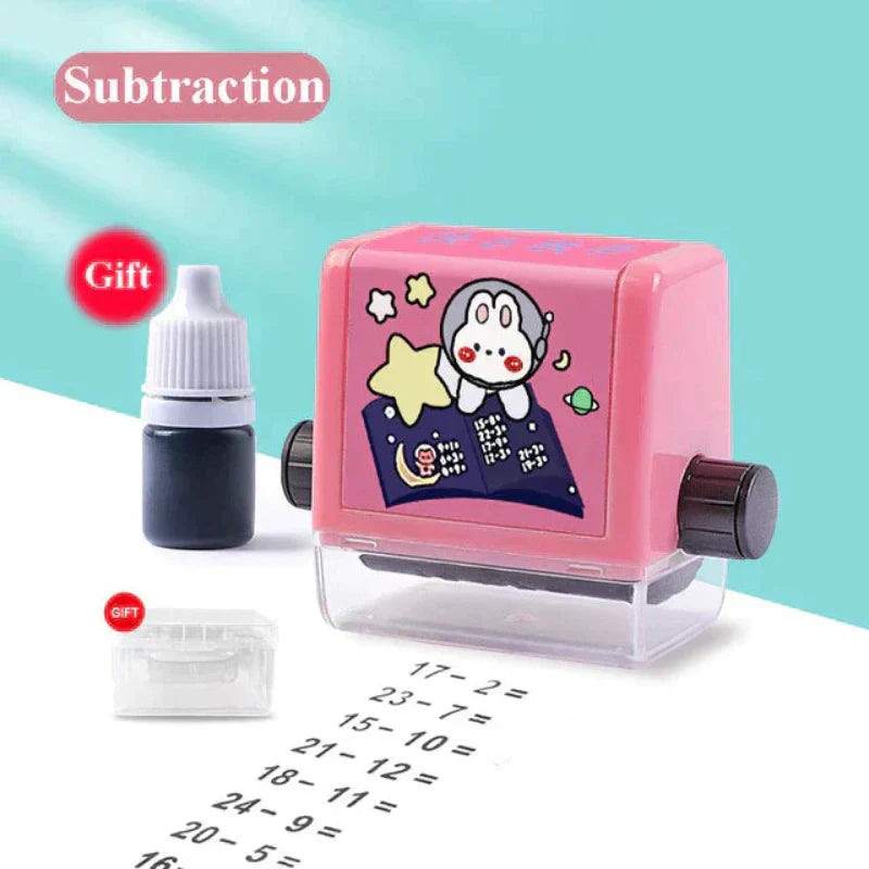 MathStamp™ – Tampon éducatif pour un apprentissage des maths simple et amusant [50 % de réduction]