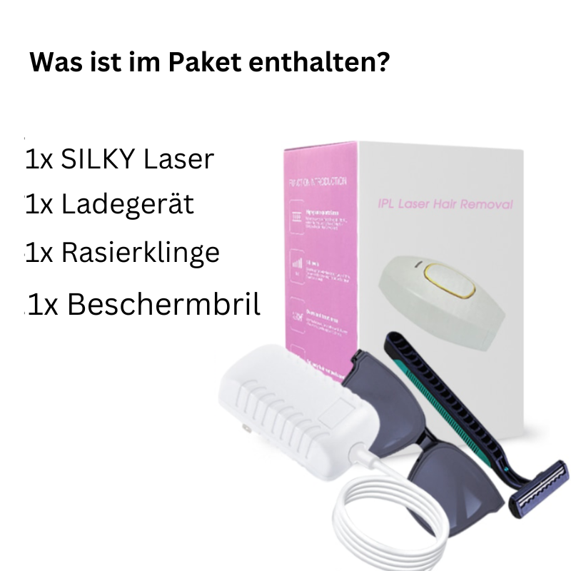 SilkGlow™ – Épilateur laser indolore pour une peau soyeuse [50 % de réduction]