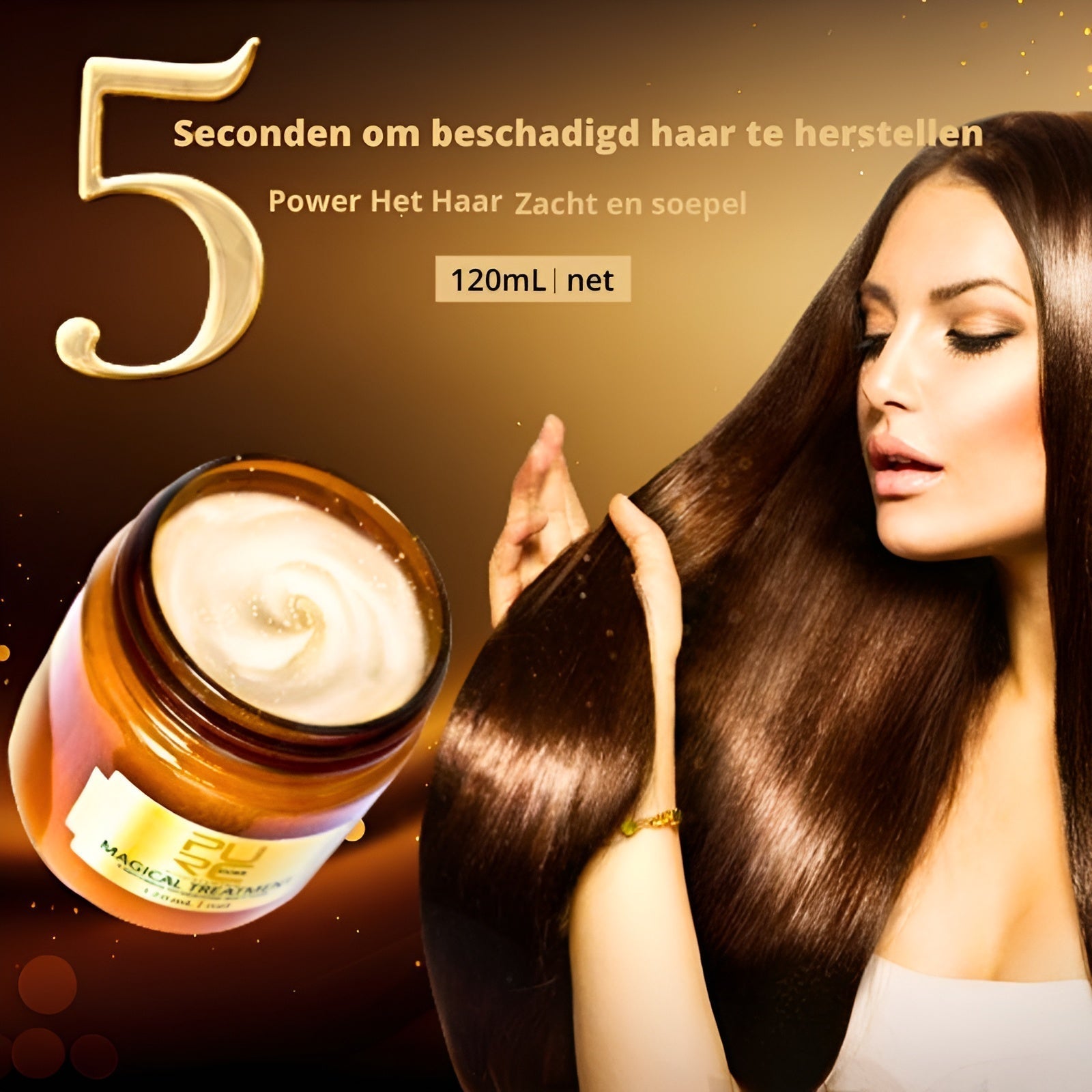 Masque Soin Express Cheveux – Réparation et Hydratation Intense 120 ml