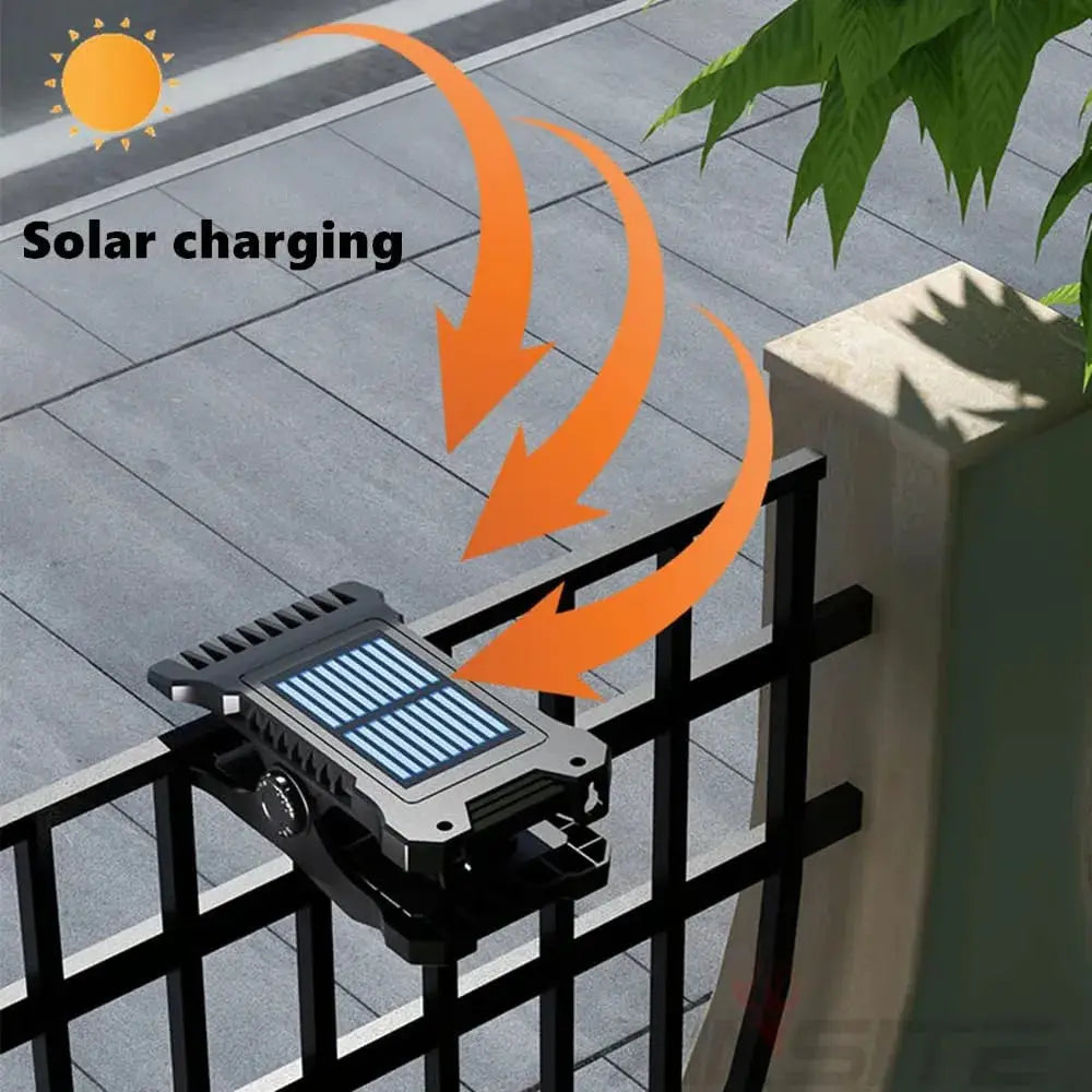 SolarClip™ – Détecteur de mouvement solaire étanche avec lampes LED efficaces [50 % de réduction]