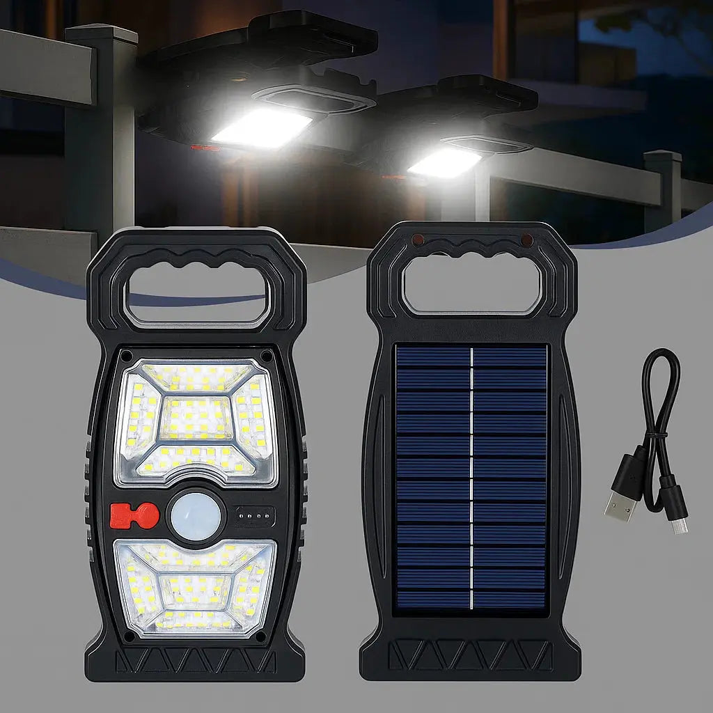 SolarClip™ – Détecteur de mouvement solaire étanche avec lampes LED efficaces [50 % de réduction]