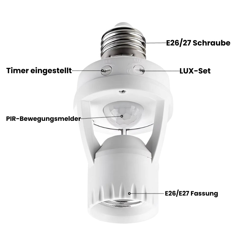 SmartBulb™ – Éclairage intelligent avec ajustement automatique de la luminosité [1 + 1 Gratuit]