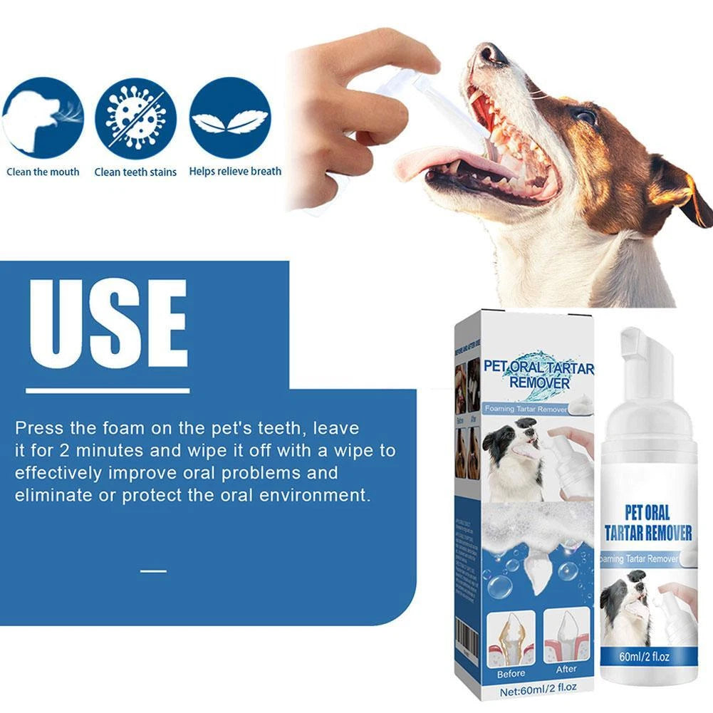 Spray Nettoyant Bucco-Dentaire pour Chien et Chat – Anti-Tartre Naturel