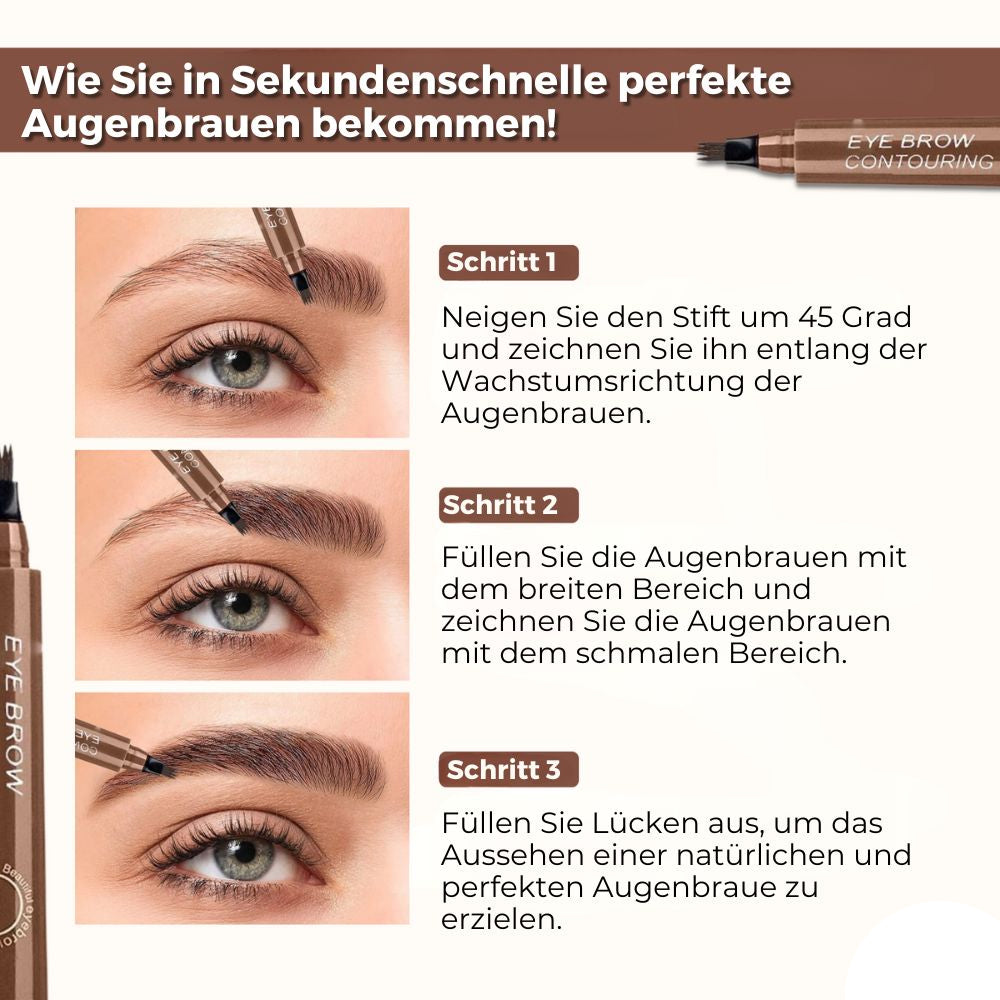 Crayon à Sourcils Microblading Waterproof – Pointe de Précision