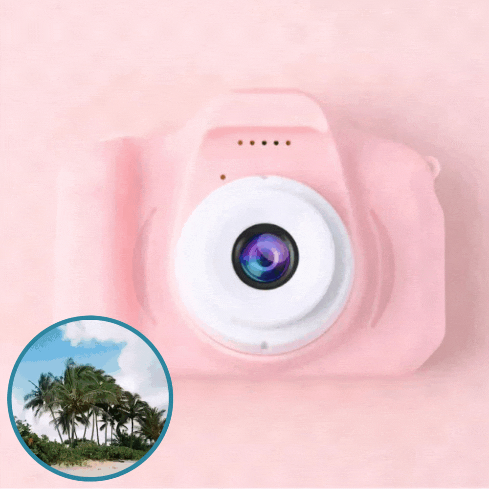 Mini Caméra Vintage Compacte à Effet Rétro pour Photos Nostalgiques