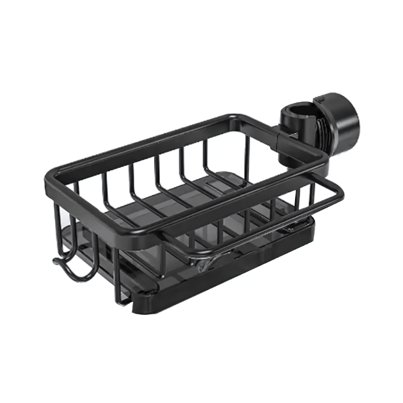 Étagère de vidange pour évier – sans perçage, en aluminium