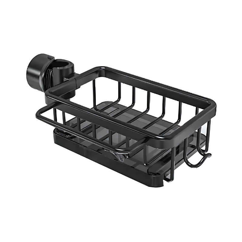 Étagère de vidange pour évier – sans perçage, en aluminium