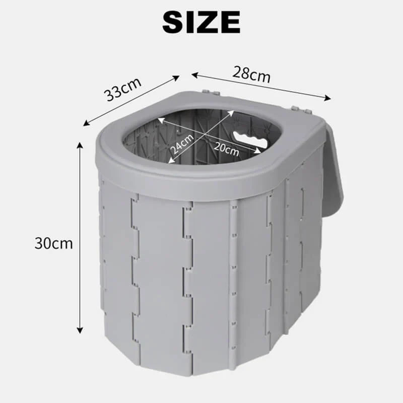 Toilettes Pliables Portables de Camping – Légères et Compactes